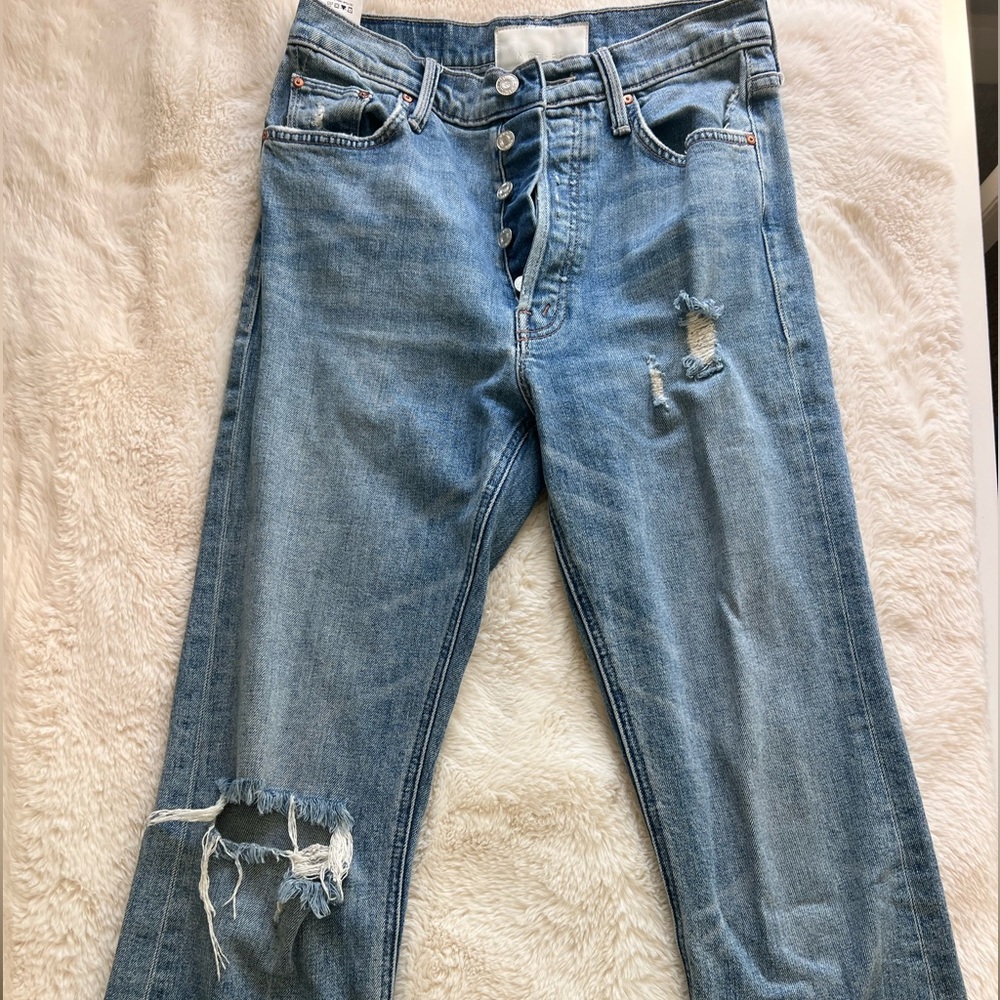 MOTHER jeans! Style: The Tripper. Wash: 20 minutes of fame wash.